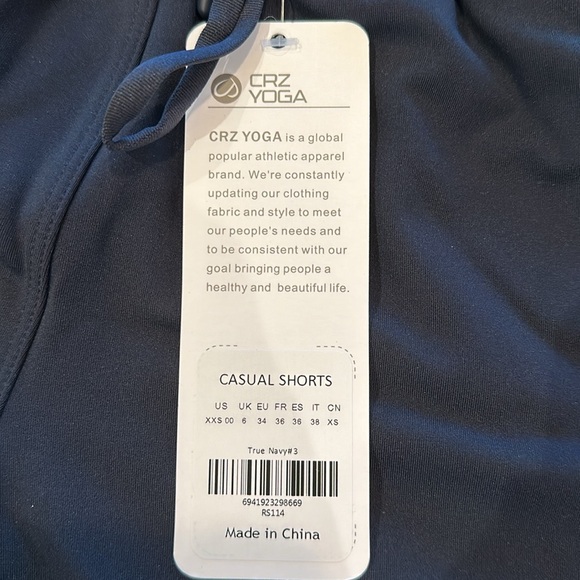 Stretch High-Rise Drawstring Shorts with Pockets 2.5" - Picture 7 of 8